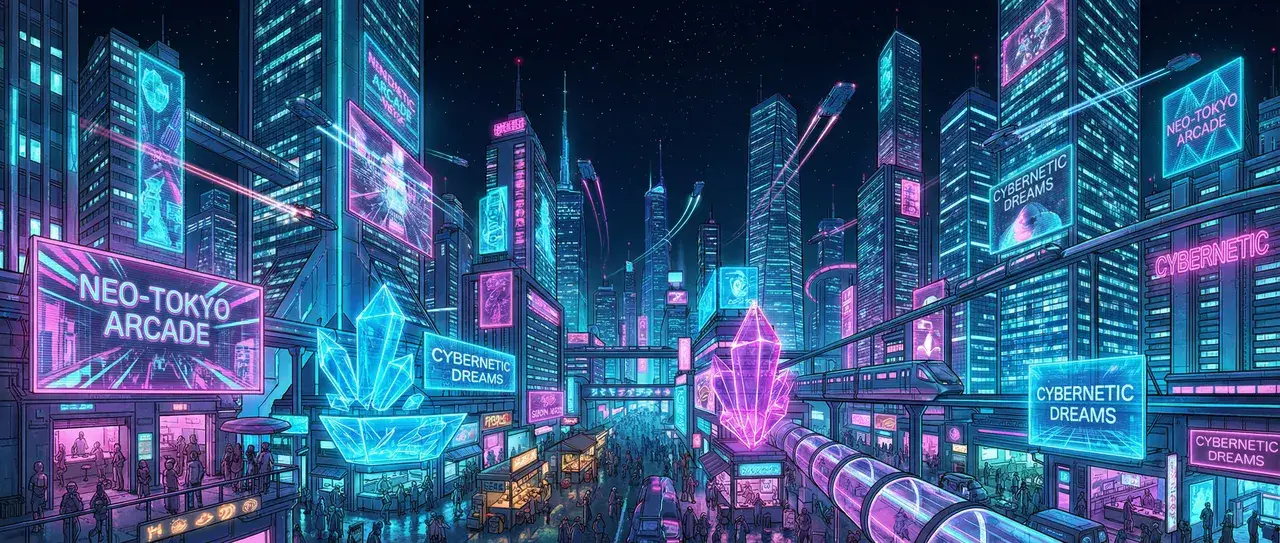 im电竞官网 赛博朋克水晶不夜城全景 - 博彩信息聚合